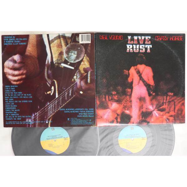 米2discs LP Neil Young, Crazy Horse Live Rust 2RX22...