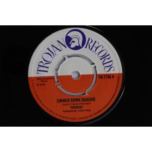 英7” Pioneers Simmer Down Quashie / Caranapo TR7746 TROJAN RECORDS /00080