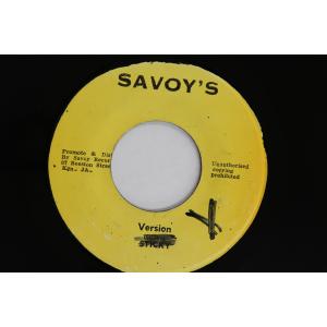 ジャマイカ7” Count Sticky God Knows / Version NONE SAVOYS /00080