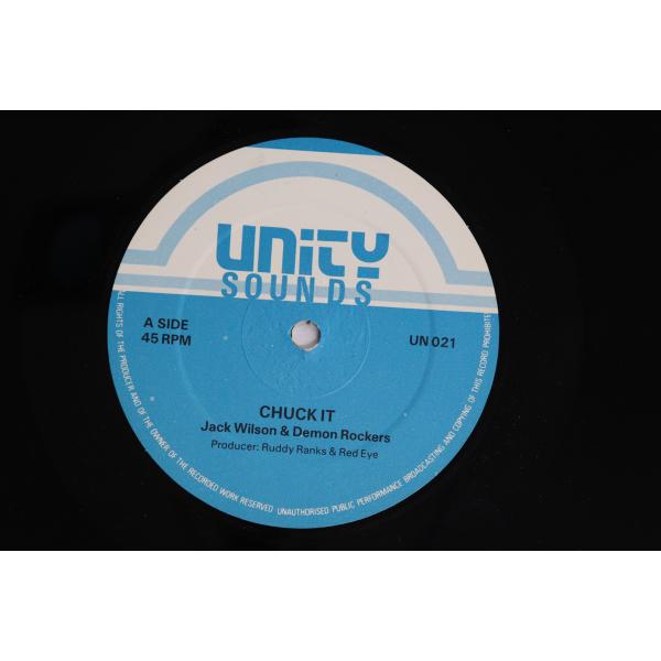 12” Jack Wilson &amp; Deman Rockers /  Chuck It / Get ...