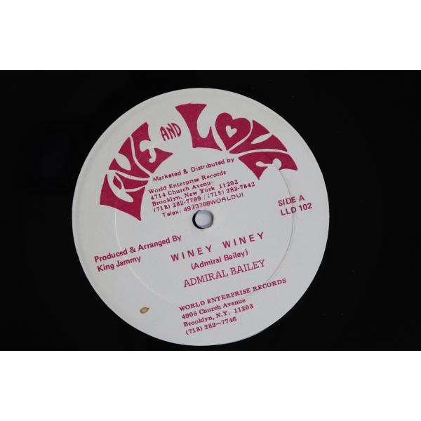 米12” Echo Minott / Admiral Bailey I Am Back / Wine...