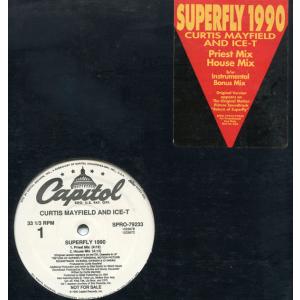米12” Curtis Mayfield & Ice-t Superfly 1990 SPRO79233 CAPITOL /00250
