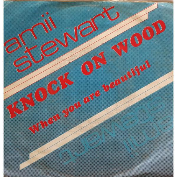 米7” Amii Stewart Knock on Wood 7736 Ariola Records...
