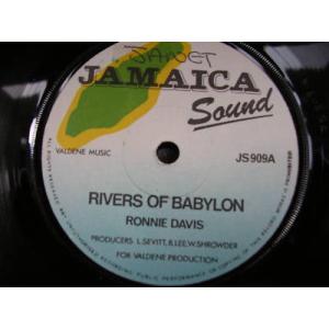 英7” Ronnie Davis / Dillinger Rivers Of Babylon / C...