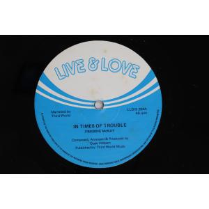英12” Freddie Mckay In Times Of Trouble LLDIS204 LIVE AND LOVE /00250
