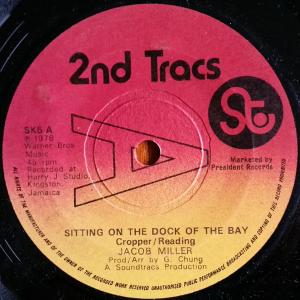 英7” Jacob Miller Sitting On The Dock Of The Bay SK5PROMO 2nd Tracs プロモ /00080