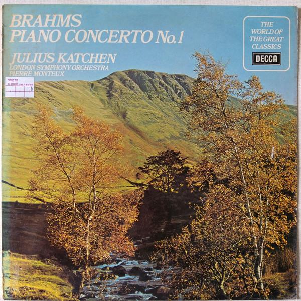 英LP Julius Katchen, London Symphon Piano Concerto ...