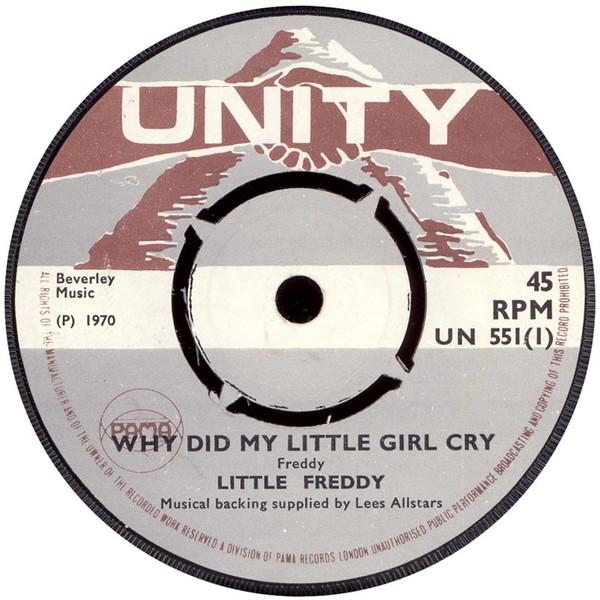 英7” Little Freddy Why Did My Little Girl Cry UN551...