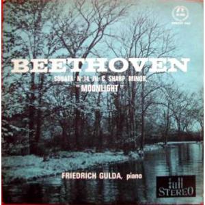 7” Friedrich Gulda Sonata No 14 In C Sharp Minor, ...
