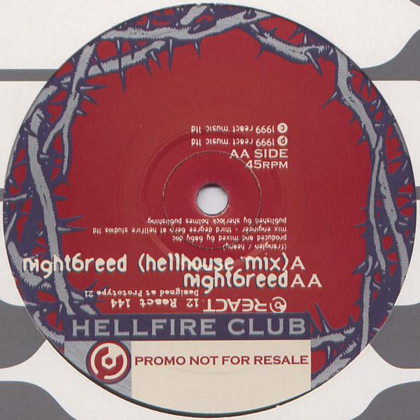 英12" Hellfire Club Nightbreed 12REACT144 React /00...
