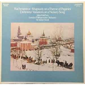 米LP Sergei Vasilyevich Rachmaninoff / Ernst von Do...