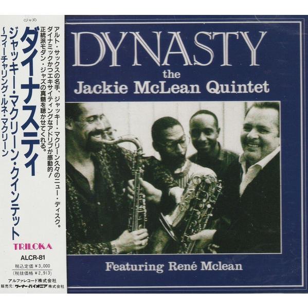 CD Jackie McLean Quintet, Rene Mc Dynasty ALCR81 A...