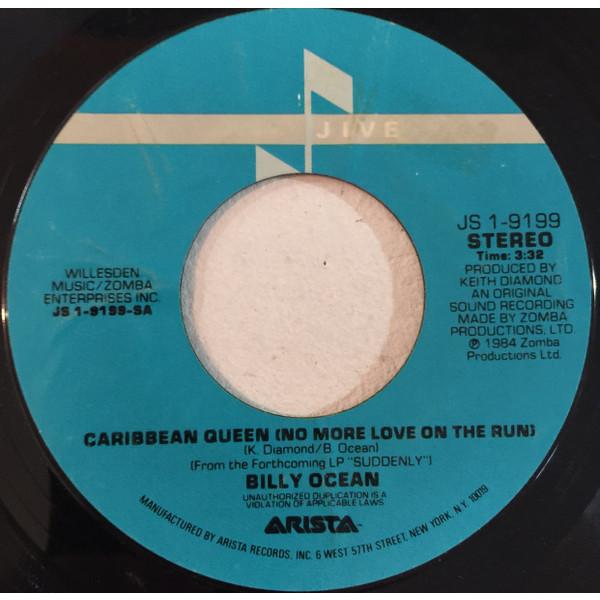 7” Billy Ocean Caribbean Queen (No More Love On Th...