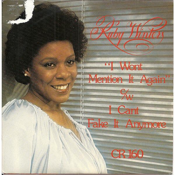 7” Ruby Winters I Wont Mention It Again /  I Cant ...