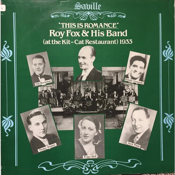 LP Roy Fox &amp; His Band This Is Romance (At The Kit-...
