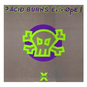 2discs LP Various  Acid Burns Europe! UNIT140 Forc...