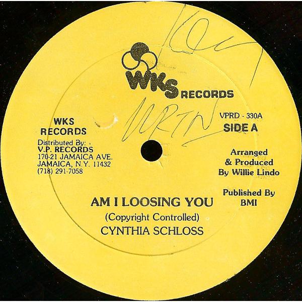 12” Cynthia Schloss Am I Loosing You VPRD330 WKS R...