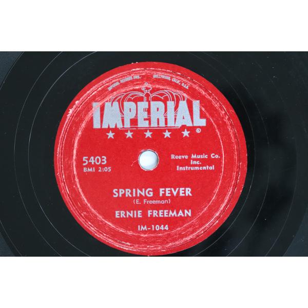 米78RPM/SP Ernie Freeman Spring Fever / Walking The...