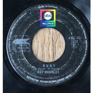 7” Ray Charles Ruby 1224 ABC Records /00080