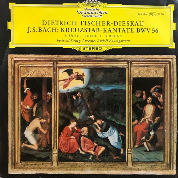 LP Dietrich Fischer-Dieskau JS Bach Stolzel Purcel...