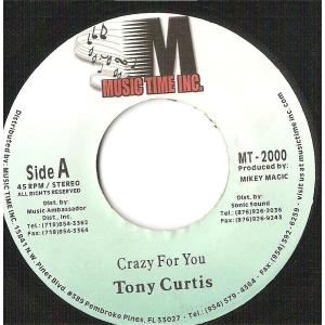 7” Tony Curtis Crazy For You MT2000 Music Time Inc. /00080