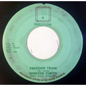 7” Winston Curtis Freedom Train PEN3 Question /00080