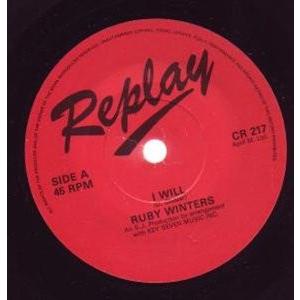 7” Ruby Winters I Will CR217 Replay /00080