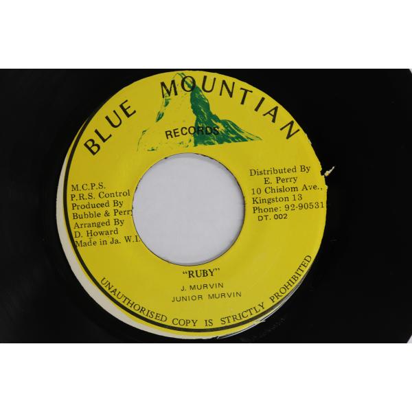 7” Junior Murvin / Mountain Rock Ruby / Lovers Sty...