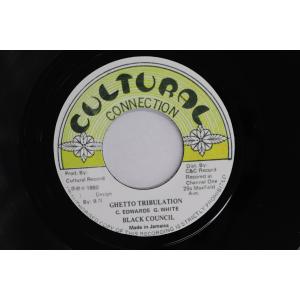 7” Black Council Ghetto Tribulation / Version NONE CULTURAL CONNECTION /00080