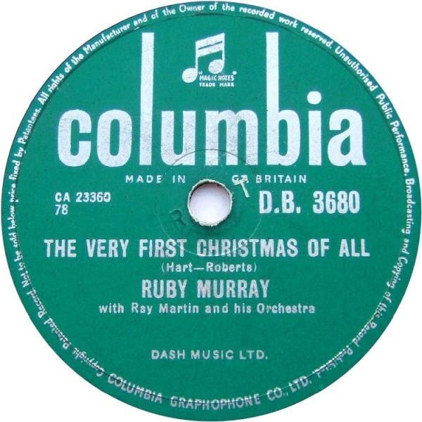 78RPM/SP Ruby Murray, Ray Martin &amp; His  The Very F...