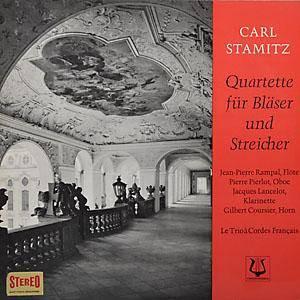 LP Carl Stamitz , Jean-Pierre Ram Quartette Fur Bl...