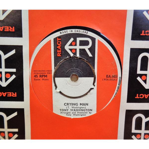 7” Tony Washington Crying Man EA002 React /00080
