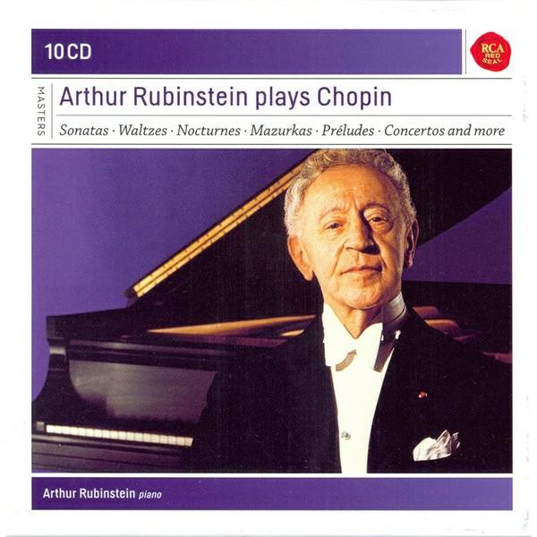 10discs CD Frederic Chopin, Arthur Rubins Arthur R...
