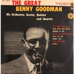 10” Benny Goodman Great Benny Goodman ZL1027 COLUMBIA /00200