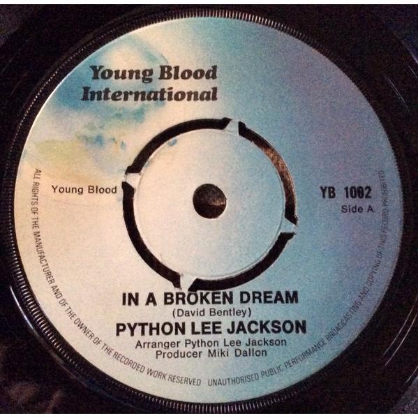 7” Python Lee Jackson In A Broken Dream YB1002 You...