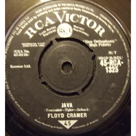 7” Floyd Cramer Java / Melissa 45RCA1325 RCA Victo...