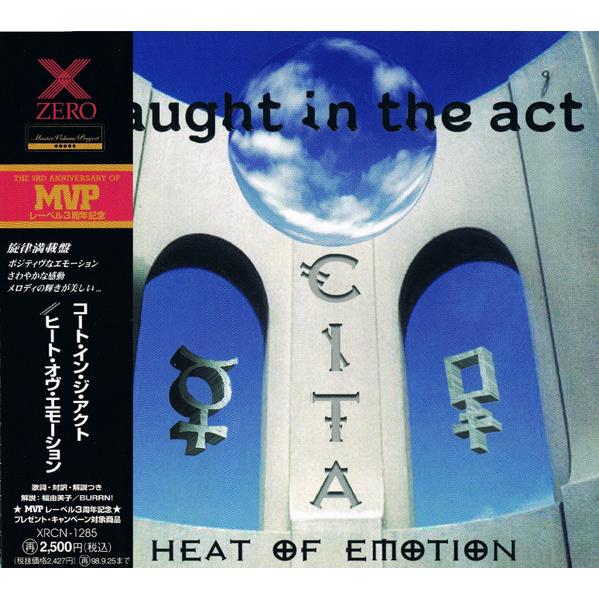 CD Caught In The Act Heat Of Emotion XRCN1285 ZERO...