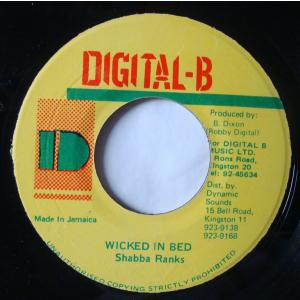 7” Shabba Ranks Wicked In Bed NONE Digital-B /00080