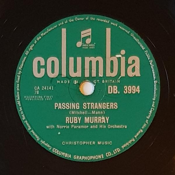 78RPM/SP Ruby Murray, Norrie Paramor &amp;  Passing St...