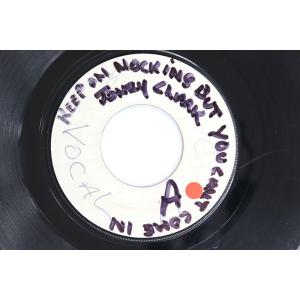 7” Johnny Clarke You Keep On Running / Version NONE NOT ON LABEL /00080