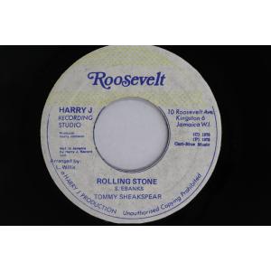 7” Tommy Sheakspear Rolling Stone / Rock Stone Dub NONE ROOSEVELT /00080