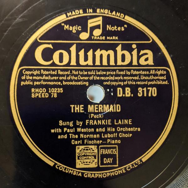 78RPM/SP Frankie Laine, Paul Weston &amp; H The Mermai...