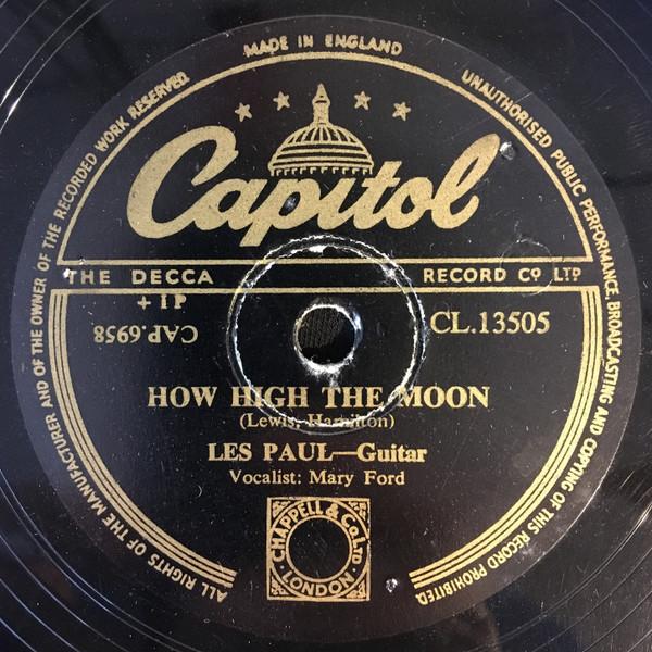 78RPM/SP Les Paul How High The Moon / What Is This...