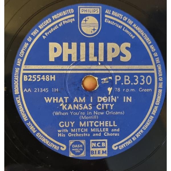 78RPM/SP Guy Mitchell, Mitch Miller &amp; H What Am I ...