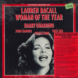 LP Lauren Bacall, Harry Guardino, Woman Of The Year (The Original Broadway Cas AL8303 ARISTA /00260