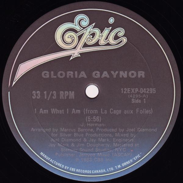 12” Gloria Gaynor I Am What I Am 12EXP04295 Epic /...