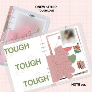 CD Onew(Shinee) Onew (Shinee) [tough Love] (Note Ver.)（韓国盤）【 DUK2208 DREAMUS 未開封 /00110