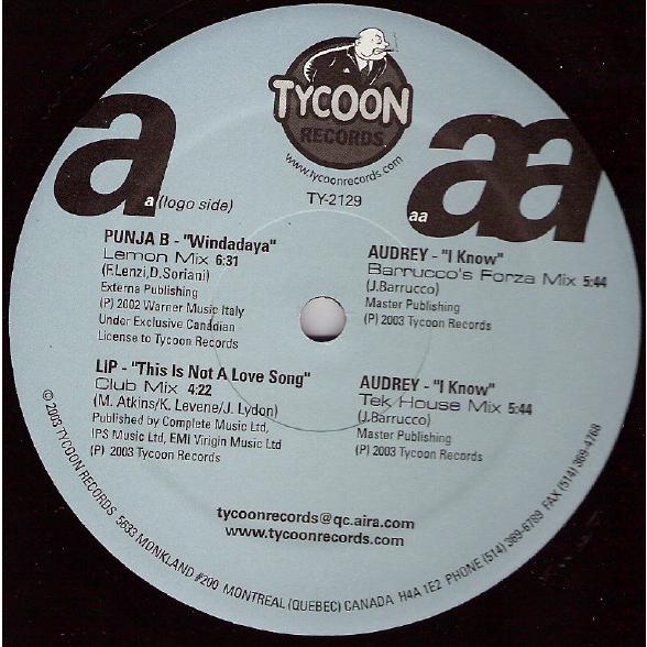 12” Lip / Punja B / Audrey Windadaya / This Is Not...