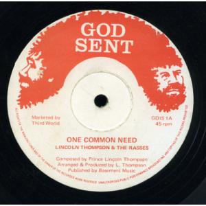 12” Prince Lincoln Thompson & The One Common Need GDIS1 God Sent Records /00250