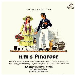 2discs LP Gilbert & Sullivan , George Ba H.M.S. Pinafore ANGEL3589BL Angel Records 未開封 /00520